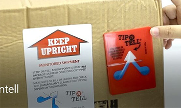 Tip N Tell防倾斜标签：精密运输的“黑匣子”